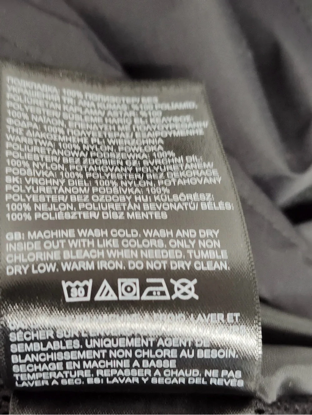 The North Face Black Waterproof Hooded triclimate jacket- 3 in 1 zip out puffer